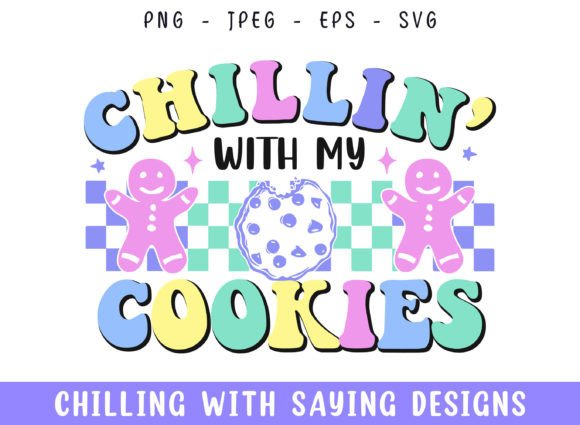 Chilling with My Cookies Groovy Retro Review