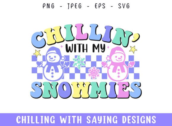 Chilling with My Snowmies Groovy Retro Embroidery Review