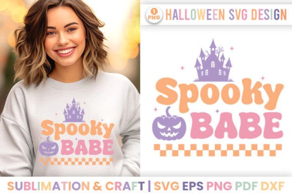 Halloween Sublimation Spooky Babe SVG Review